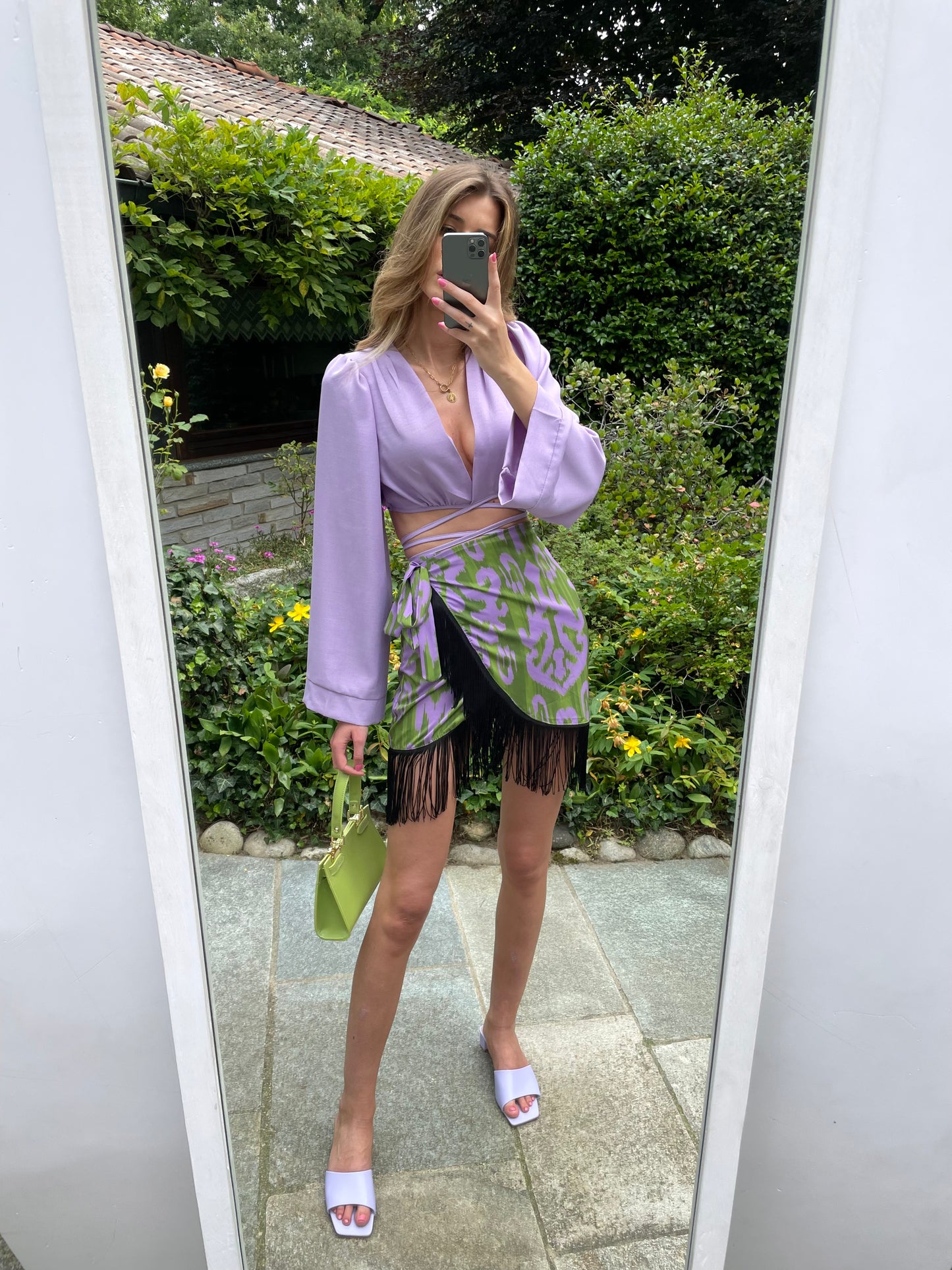 Coordinato Arya lilla