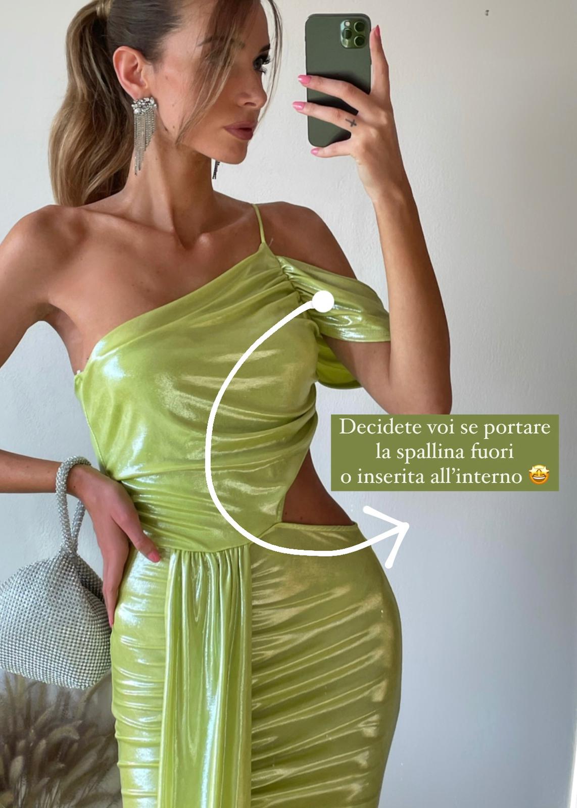 Abito Taylor verde