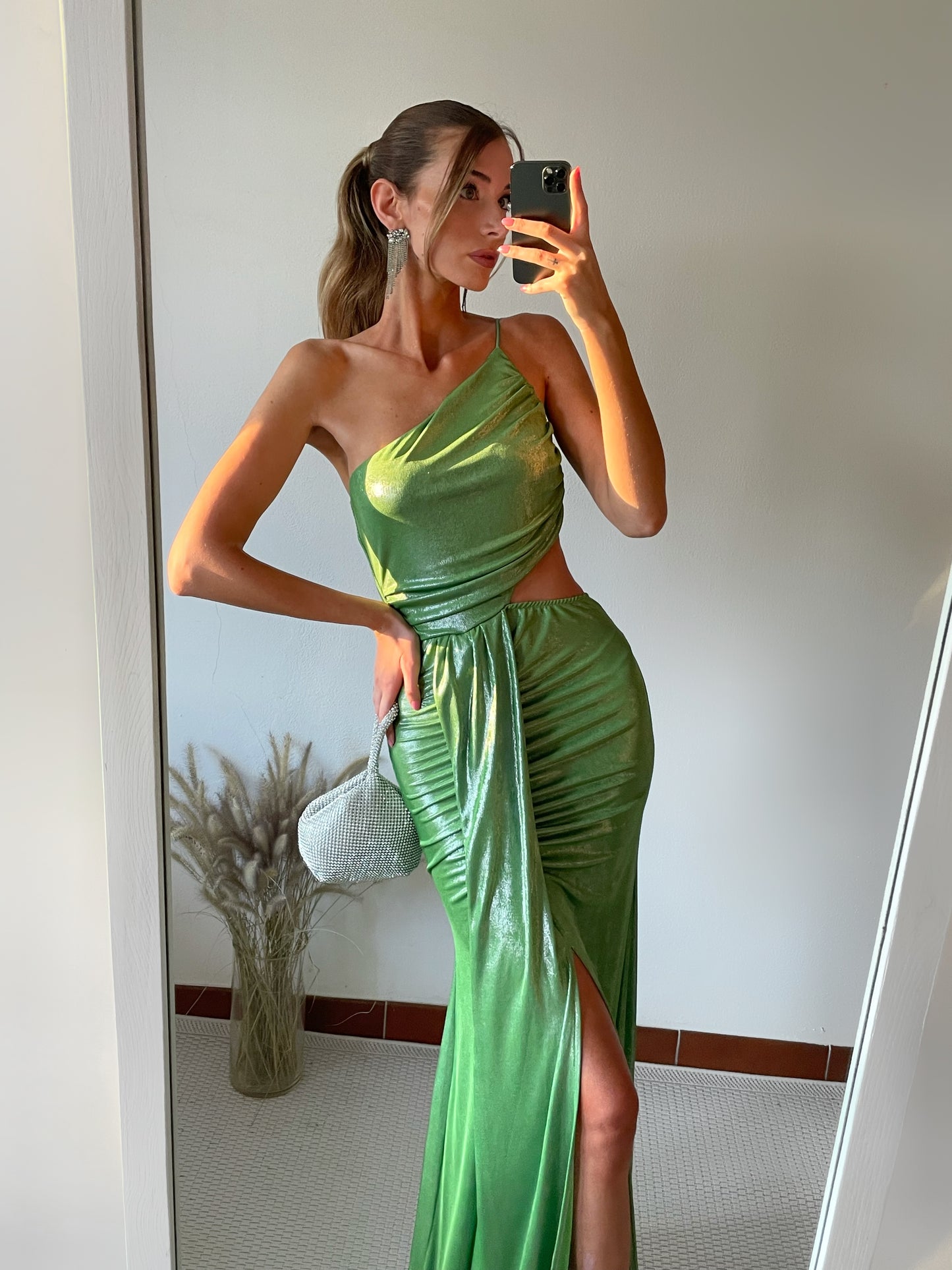 Abito Taylor verde