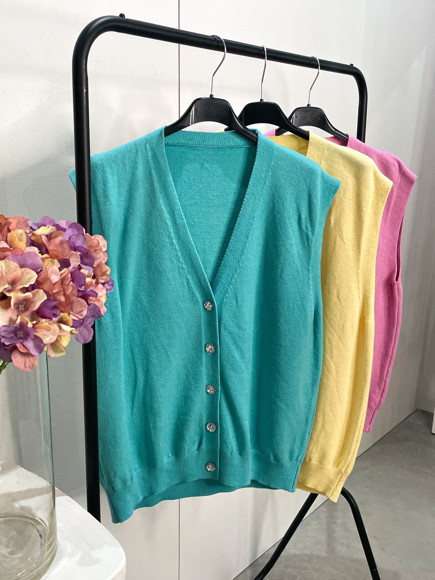 Gilet gioiello - 3 colori disponibili