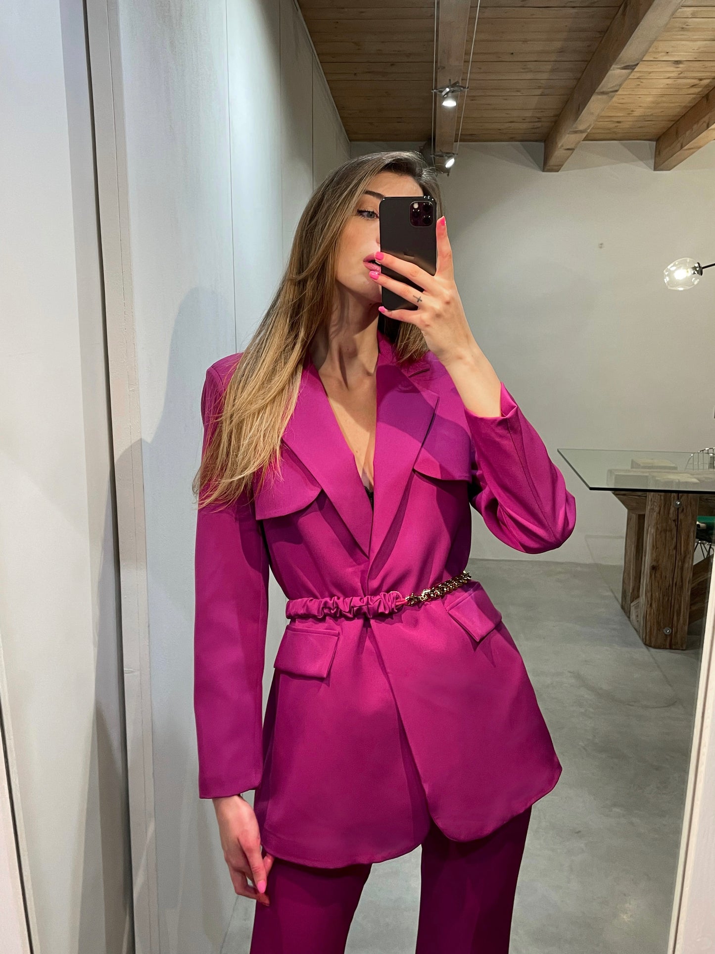 Coordinato Mila magenta